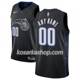 Dres Orlando Magic Prilagođeni Nike 2018-19 City Edition Crna Swingman